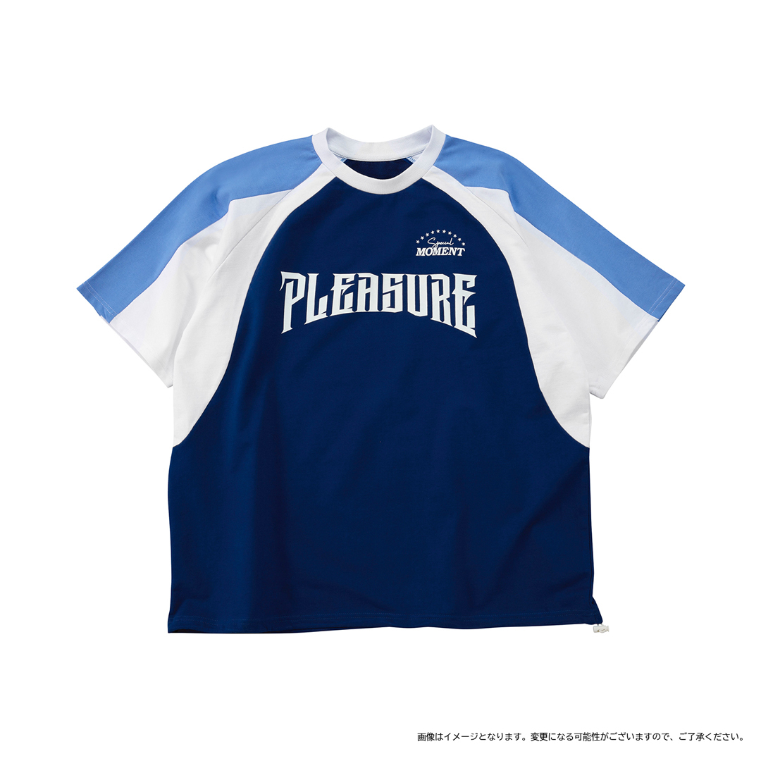 TREASURE：バイカラー スウェットシャツ（NAVY） GOODS