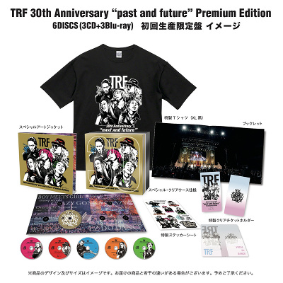 �y���񐶎Y����ՁzTRF 30th Anniversary �gpast and future�h Premium Edition(3CD+3Blu-ray Disc)