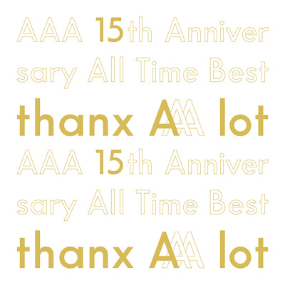 【初回生産限定盤】AAA 15th Anniversary All Time Best -thanx AAA lot-（5枚組CD）
