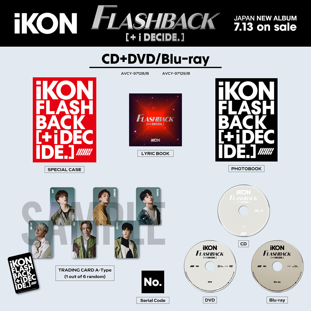 iKON：FLASHBACK [+ i DECIDE]（CD+DVD） CDアルバム+DVD