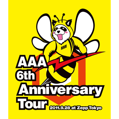 【Blu-ray】AAA 6th Anniversary Tour 2011.9.28 at Zepp Tokyo