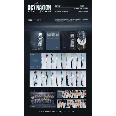 2023 NCT CONCERT - NCT NATIONFTo The World in INCHEON(3DVD)