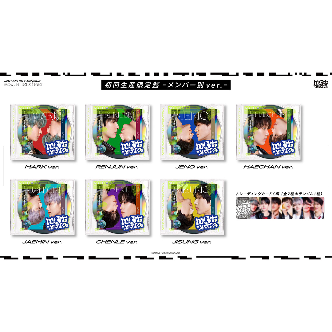 激安ブランド NCTDREAM BFE ジェノ CD トレカ A B C コンプリート