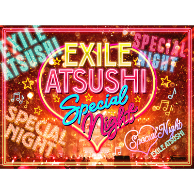 EXILE ATSUSHI SPECIAL NIGHT（3Blu-ray+CD）｜EXILE ATSUSHI/RED