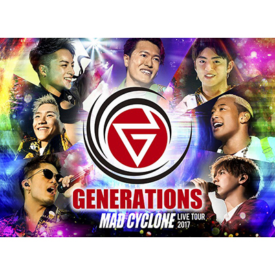 GENERATIONS LIVE TOUR 2017 MAD CYCLONEi2Blu-rayjy񐶎YՁz