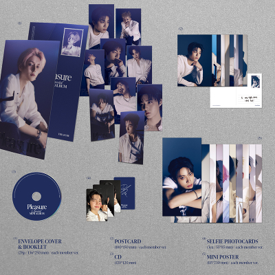 y؍ՁzTREASURE SPECIAL MINI ALBUM [PLEASURE] [BLUE VER.]