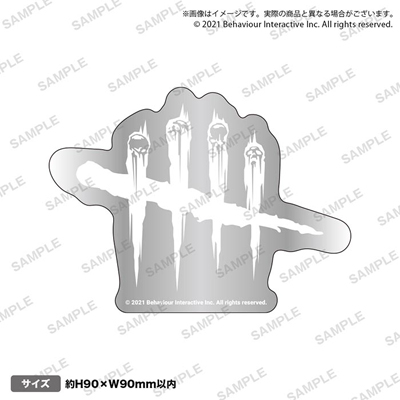 �yDead by Daylight�z�_�C�J�b�g�X�e�b�J�[(�V���o�[ver) ���S