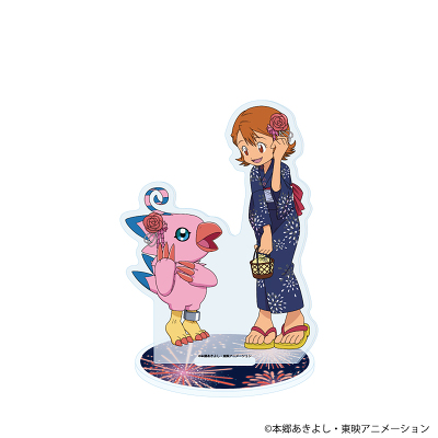 デジモンアドベンチャー」アクリルスタンド19/武之内空&ピヨモン