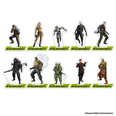 メタルギアソリッド アクリルスタンド BOX 全種類 コンプリート　新品未開封 MGS】 TRアクリルスタンド(全10種)_BOX｜メタルギアソリッド