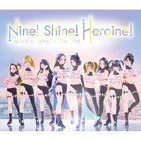 GEMS COMPANY 5thLIVEuNine! Shine! Heroine!vLIVE Blu-rayCD(Blu-ray{CD)