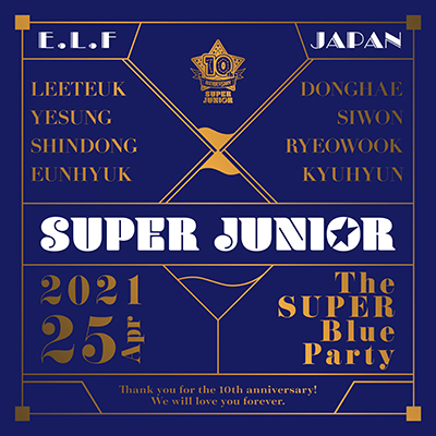 yE.L.F-JAPAN/mu-moVbvՁzE.L.F-JAPAN 10th Anniversary `The SUPER Blue Party`(3Blu-ray Disc)