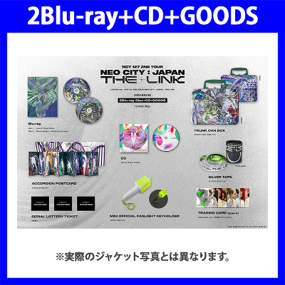 �y���񐶎Y����ՁzNCT 127 2ND TOUR 'NEO CITY : JAPAN - THE LINK'�i2Blu-ray+CD+GOODS�j