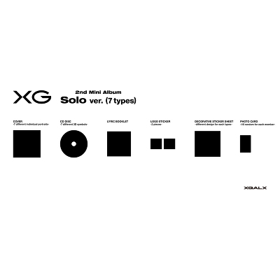XG US レコード ソロ盤　ココナ　新品未開封 XG｜ファーストミニアルバム『NEW DNA』輸入盤〈日本盤タワレコ