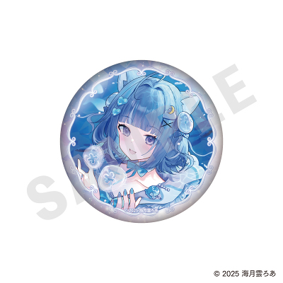 海月雲ろあ　ポップアップストア トレーディング缶バッジ　D 11個 海月雲ろあ キラキラ缶バッジセット｜海月雲ろあ(2025)｜mu-moショップ