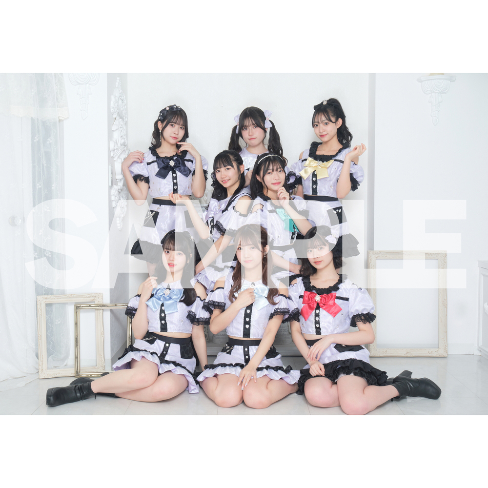 SUPER☆GiRLS：紫衣装 生写真3枚セット GOODS