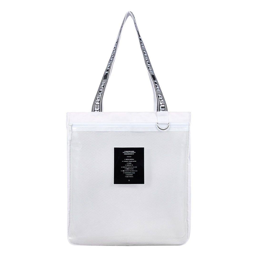 TREASURE：トートバッグ（WHITE） GOODS