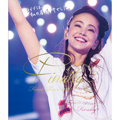 namie amuro Final Tour 2018 ～Finally～[東京ドーム最終公演+25周年沖縄ライブ]【通常盤】（2枚組Blu-ray）｜ 安室奈美恵｜mu-moショップ