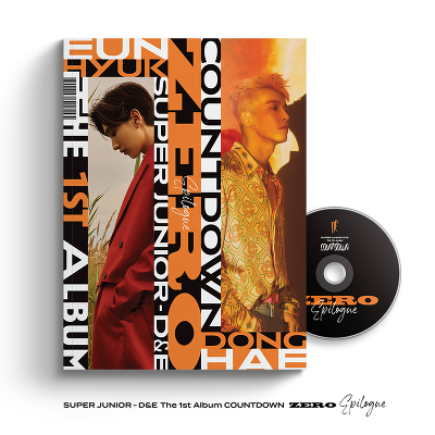 【韓国盤】1st ALBUM「COUNTDOWN」【ZERO Ver.(CD)】 (Epilogue)＜外付けポスターアリ＞