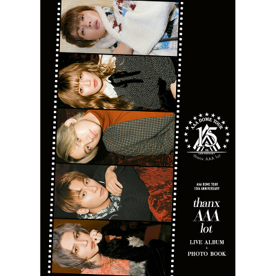 【初回生産限定盤】AAA DOME TOUR 15th ANNIVERSARY -thanx AAA lot- LIVE ALBUM(3CD)