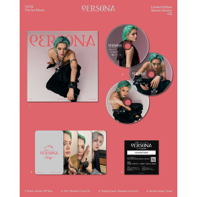 初回生産限定盤_Venom Version】PERSONA(CD)｜YUTA｜mu-moショップ