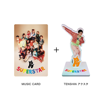 �s���񐶎Y����tSUPERSTAR�yTENSHiN Ver.�z(MUSIC CARD�{GOODS)