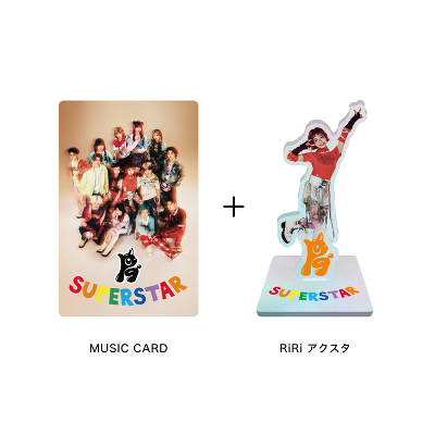 �s���񐶎Y����tSUPERSTAR�yRiRi Ver.�z(MUSIC CARD�{GOODS)