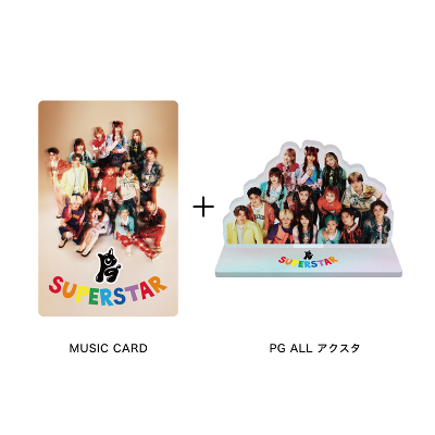 �s���񐶎Y����tSUPERSTAR�y�S�� Ver.�z(MUSIC CARD�{GOODS)