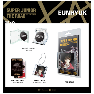 韓国盤】フルアルバム11集「The Road」(SMini ver./EUNHYUK ver.)｜SUPER JUNIOR｜mu-moショップ