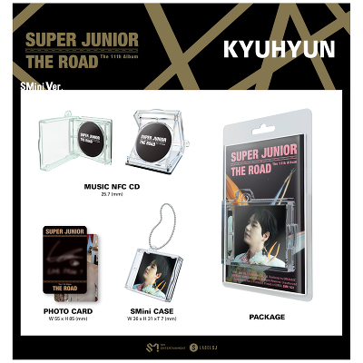 韓国盤】フルアルバム11集「The Road」(SMini ver./KYUHYUN ver.)｜SUPER JUNIOR｜mu-moショップ