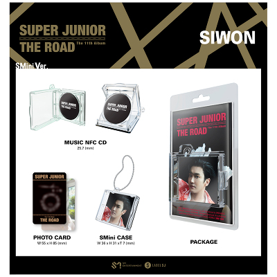 【韓国盤】フルアルバム11集「The Road」(SMini ver./SIWON ver.)