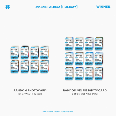 WINNER：【韓国盤】HOLIDAY (CD) [PHOTOBOOK DAY ver.] ミニアルバム