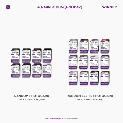 WINNER holiday サイン入り アルバム WINNER | WINNER 4th MINI ALBUM [HOLIDAY] (PHOTOBOOK ver.)