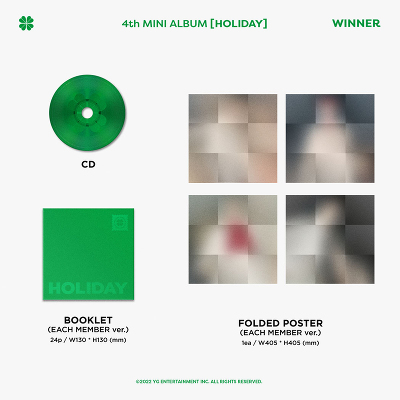 y؍ՁzHOLIDAY (CD) [DIGIPACK / YOON ver.]