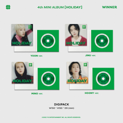 y؍ՁzHOLIDAY (CD) [DIGIPACK / JINU ver.]