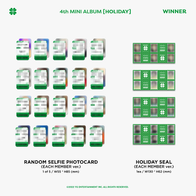 y؍ՁzHOLIDAY (CD) [DIGIPACK / JINU ver.]