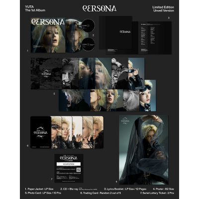 初回生産限定盤_Unveil Version】PERSONA(CD+Blu-ray)｜YUTA｜mu
