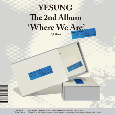 2/13���� �I����|�X�g�J�[�h���n�����y�؍��ՁzThe 2nd Album�uWhere We Are�v�i�~���[�W�b�N�J�[�h�j��QR Ver.��