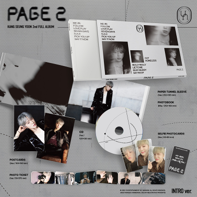 y؍ՁzKANG SEUNG YOON 2nd FULL ALBUM [PAGE 2] INTRO ver.