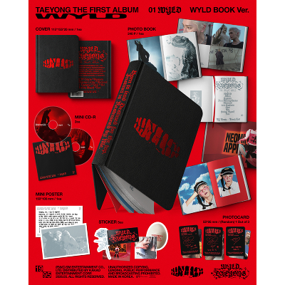 �s���喳���t�y�؍��ՁzThe 1st Album 'WYLD'�yWYLD BOOK Ver.�z