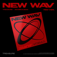 �s���咊�I���T�V���A���R�[�h�t���t�y�؍��ՁzTREASURE 4th MINI ALBUM [NEW WAV] RED VER.
