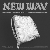 �s���咊�I���T�V���A���R�[�h�t���t�y�؍��ՁzTREASURE 4th MINI ALBUM [NEW WAV] DRAWSTRING BAG VER.