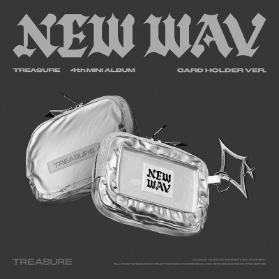 �s���咊�I���T�V���A���R�[�h�t���t�y�؍��ՁzTREASURE 4th MINI ALBUM [NEW WAV] CARD HOLDER VER.