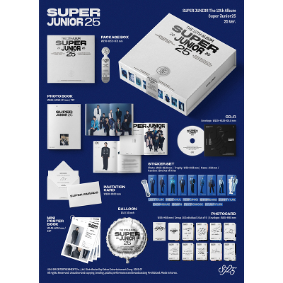 s喳ty؍ՁzThe 12th Album'Super Junior25'(25 Ver.)
