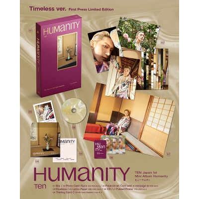 初回生産限定盤_Timeless Ver.】Humanity(CD)｜TEN｜mu-moショップ