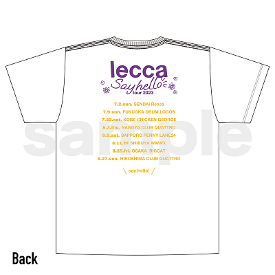 [ say hello ]T-VciWHITEjL