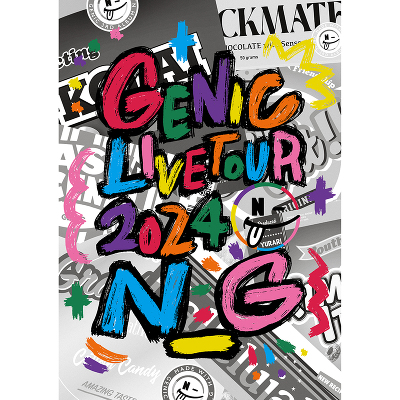 GENIC N_G アルバム サイン入り写真付き GENIC N_G サイン入り アルバム