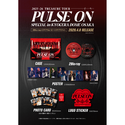 2025-26 TREASURE TOUR [PULSE ON] SPECIAL in KYOCERA DOME OSAKA�i2Blu-ray�j