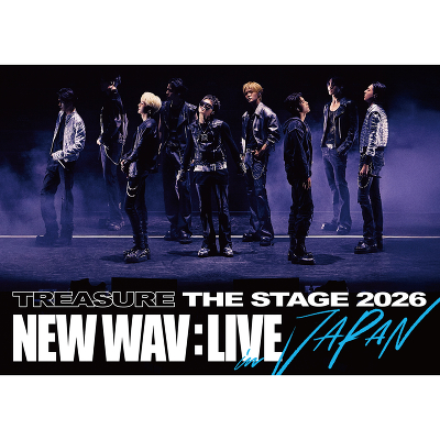 TREASURE THE STAGE 2026 NEW WAV : LIVE IN JAPAN�i2Blu-ray�j