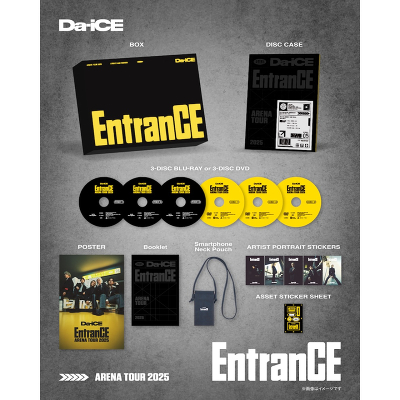 �y���ؔ�(���񐶎Y����)�zDa-iCE ARENA TOUR 2025 -EntranCE-�i3DVD�j
