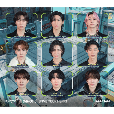�y�����B(CD+DVD)�zBANG!! / SAVE YOUR HEART / �I�h���E�[�I